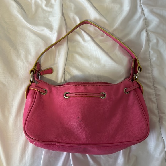 Pink shoulder bag - Picture 2 of 3